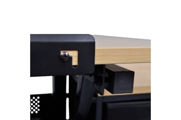 Justerbart tegnebord med 3 skuffer og stol - Møbler - Bord - Kontorbord - Skrivebord