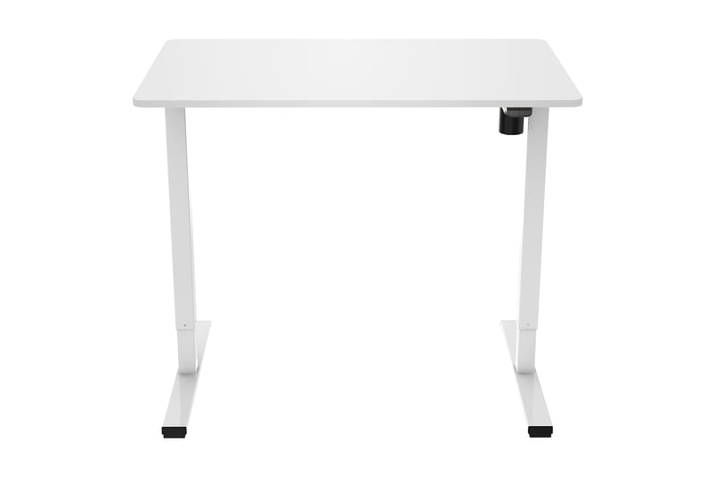Kahchi Skrivebord 100x60 cm Heve og Senkbart - Hvit - Hev og senkbart skrivebord - Skrivebord