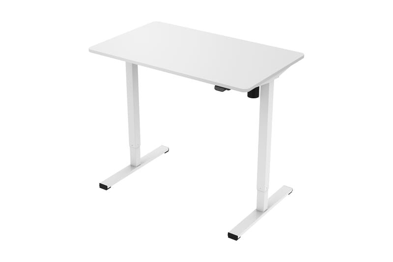 Kahchi Skrivebord 100x60 cm Heve og Senkbart - Hvit - Hev og senkbart skrivebord - Skrivebord