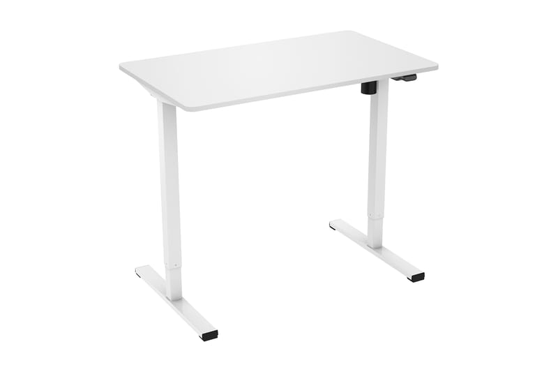 Kahchi Skrivebord 120x60 cm Heve og Senkbart - Hvit - Møbler - Bord - Kontorbord - Skrivebord - Hev og senkbart skrivebord