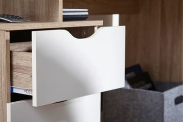 Kaille Rektangulært Skrivebord med Skuffer i Tre - Beige - Møbler - Bord - Kontorbord - Skrivebord