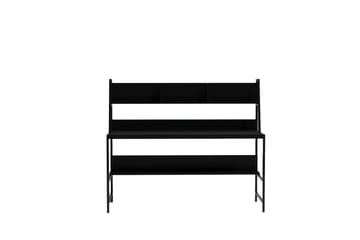 Kalldrun Skrivebord 140 cm med Oppbevaringshyller - Svart - Møbler - Bord - Kontorbord - Skrivebord