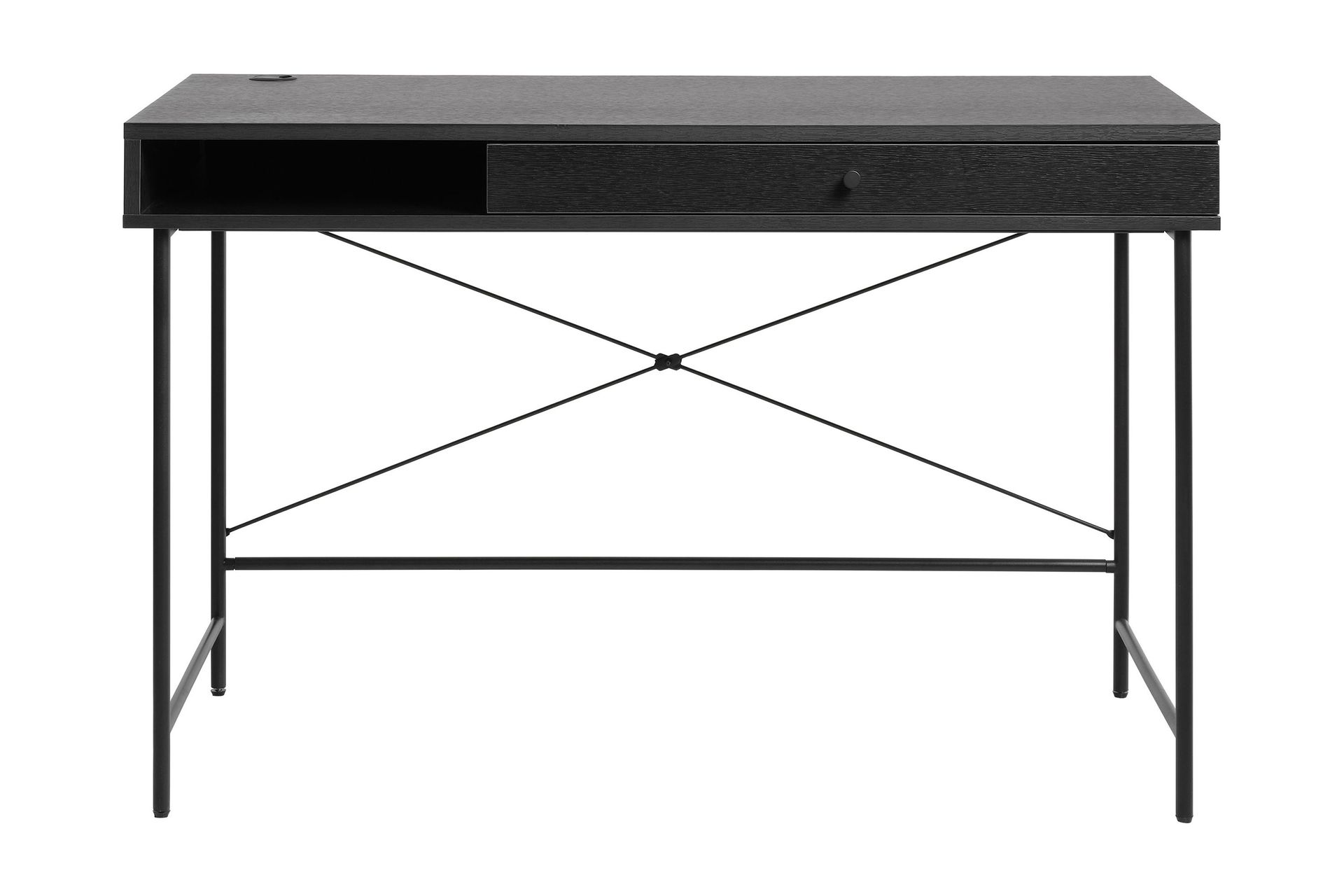Kamello Skrivebord 120 cm - Svart
