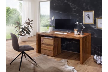 Kanaria Skrivebord 120 cm - Brun - Møbler - Bord - Kontorbord - Skrivebord