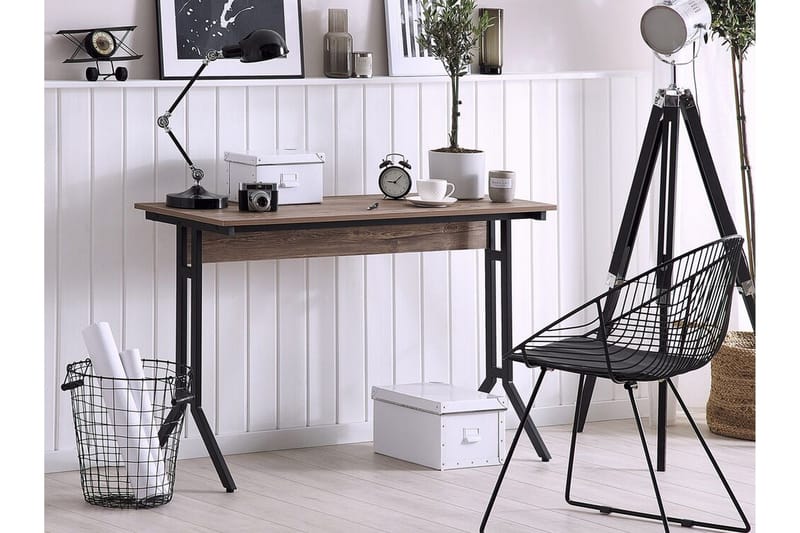 Kashay Skrivebord 120 cm - Brun/Grå - Møbler - Bord - Kontorbord - Skrivebord