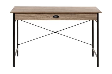 Kataliya Skrivebord 120 cm med Oppbevaringsskuff - Lyst Tre - Møbler - Bord - Kontorbord - Skrivebord