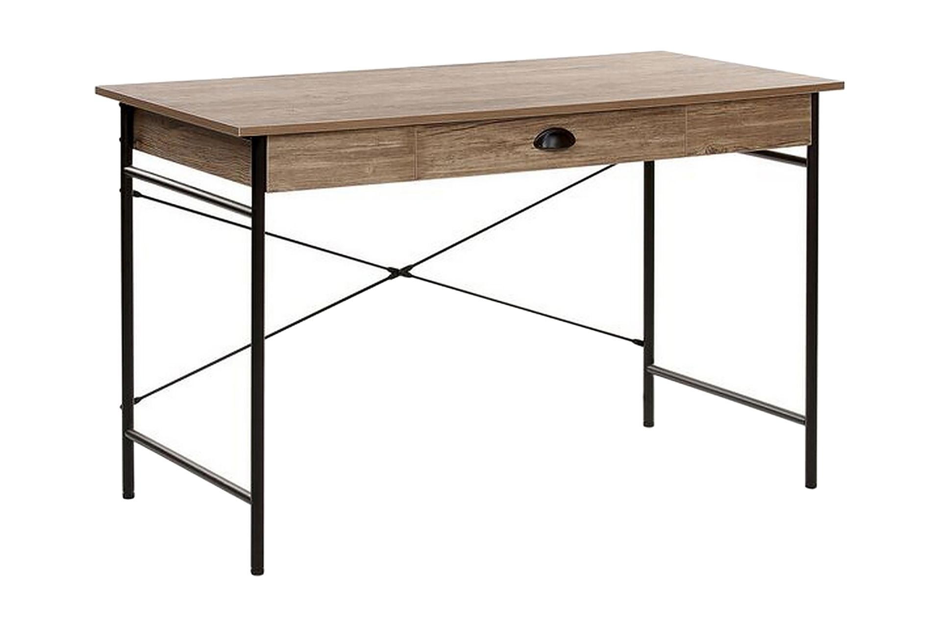 Kataliya Skrivebord 120 cm med Oppbevaringsskuff - Lyst Tre - M�øbler - Bord - Kontorbord - Skrivebord