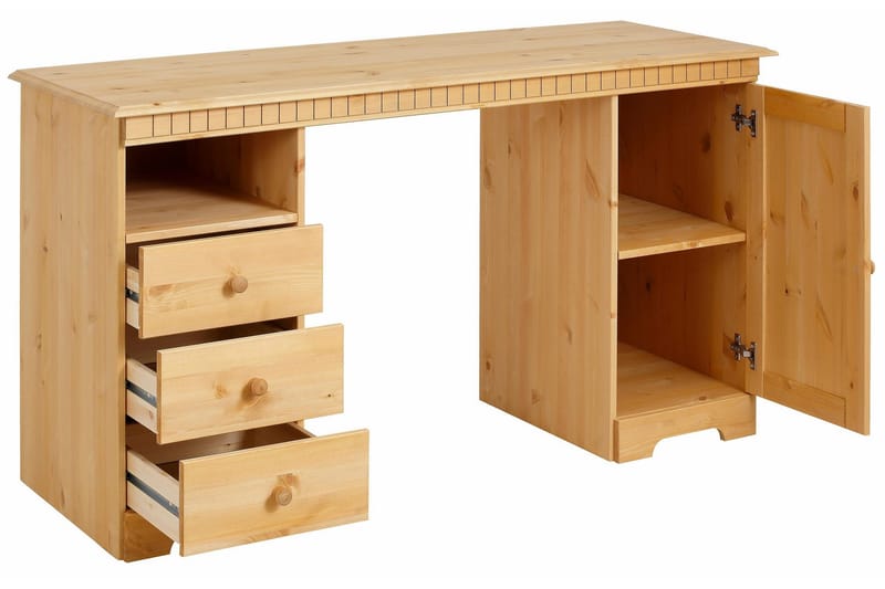 Kersey Sekretær 140 cm - Brun - Møbler - Bord - Kontorbord - Skrivebord