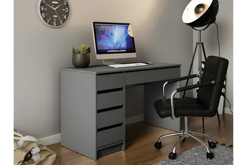 Kintore Skrivbord 120 cm Anthracite - Møbler - Bord - Kontorbord - Skrivebord