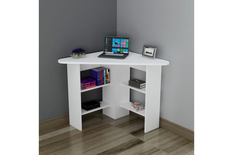 Kiolbassa Skrivebord 94 cm - Hvit - Møbler - Bord - Kontorbord - Skrivebord