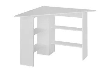 Kiolbassa Skrivebord 94 cm - Hvit - Møbler - Bord - Kontorbord - Skrivebord - Hjørneskrivebord