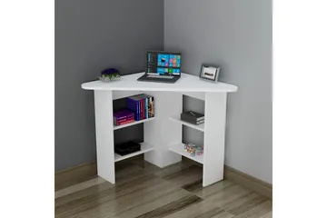 Kiolbassa Skrivebord 94 cm - Hvit - Møbler - Bord - Kontorbord - Skrivebord - Hjørneskrivebord