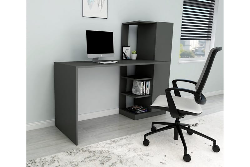 Klul Skrivebord 120 cm - Antrasitt - Møbler - Bord - Kontorbord - Skrivebord