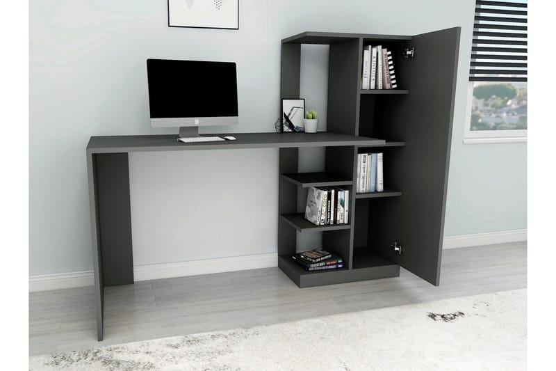 Klul Skrivebord 120 cm - Antrasitt - Møbler - Bord - Kontorbord - Skrivebord