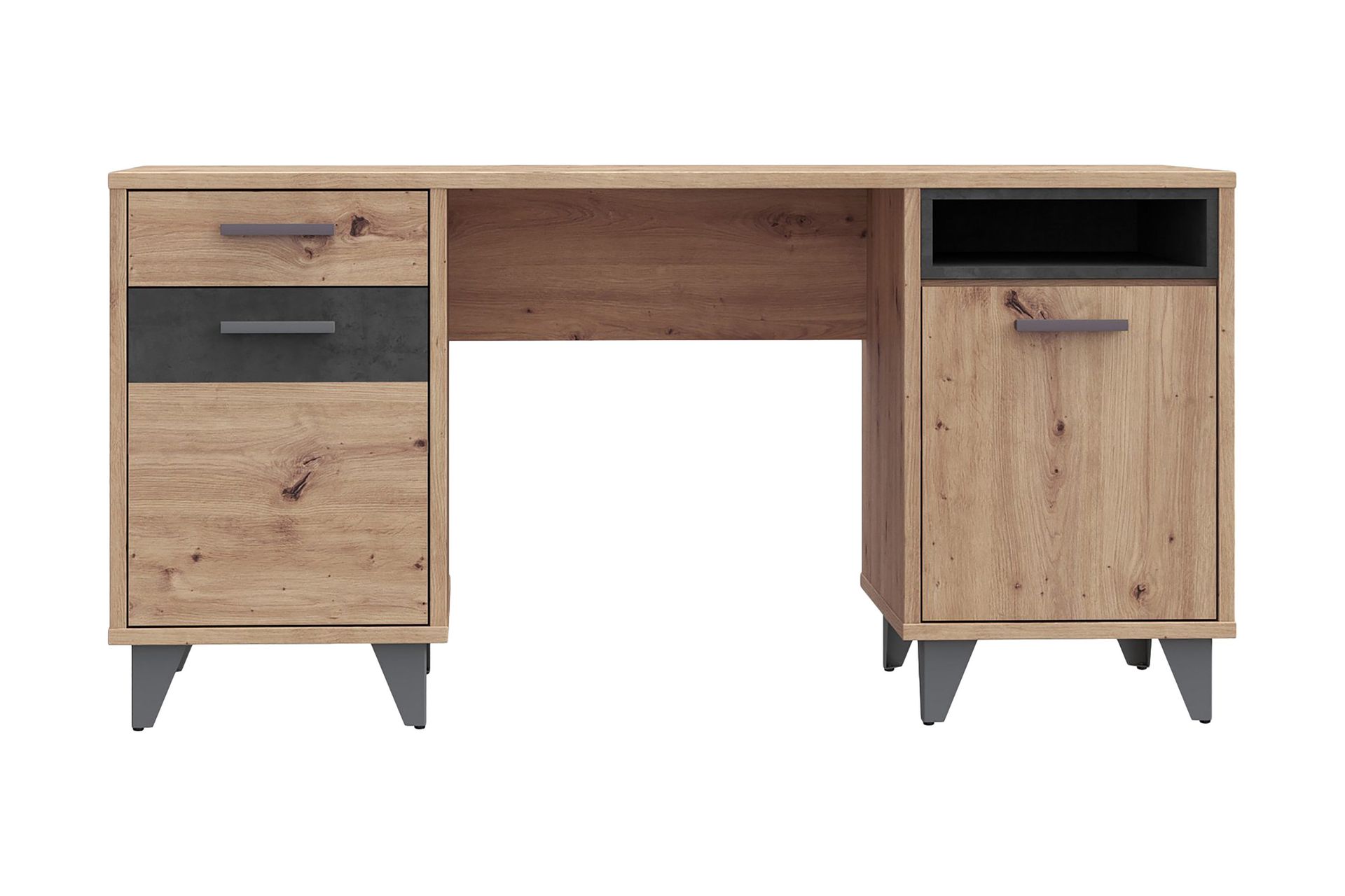 Kocherinovo Skrivebord 150 cm - Brun/Grå