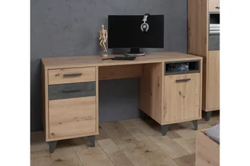 Kocherinovo Skrivebord 150 cm - Brun/Grå - Møbler - Bord - Kontorbord - Skrivebord