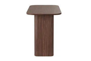 Kopparbo skrivebord - Mørkebrunt valnøttre - Møbler - Bord - Kontorbord - Skrivebord