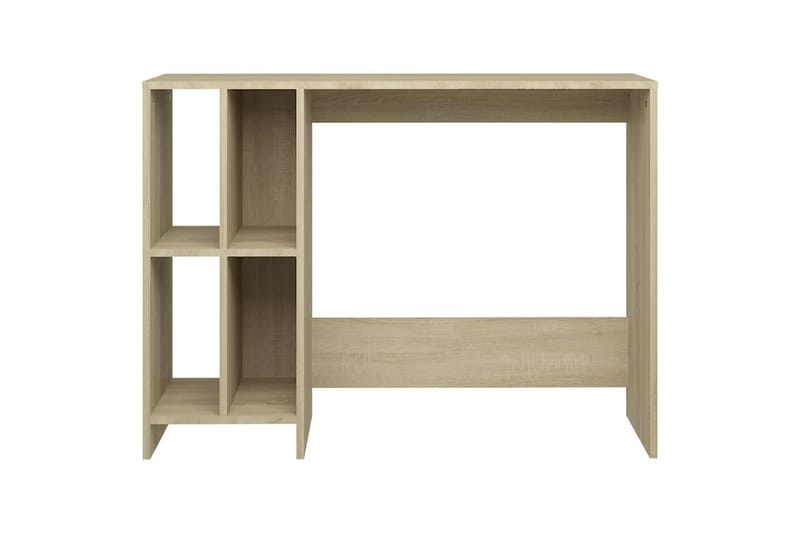 Laptopbord sonoma eik 102,5x35x75 cm sponplater - Brun - Møbler - Bord - Kontorbord - Skrivebord