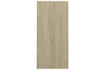 Laptopbord sonoma eik 102,5x35x75 cm sponplater - Brun - Møbler - Bord - Kontorbord - Skrivebord