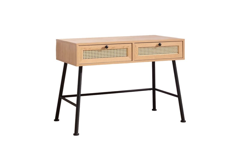 Makwana Skrivebord 107 cm - Naturell - Møbler - Bord - Kontorbord - Skrivebord