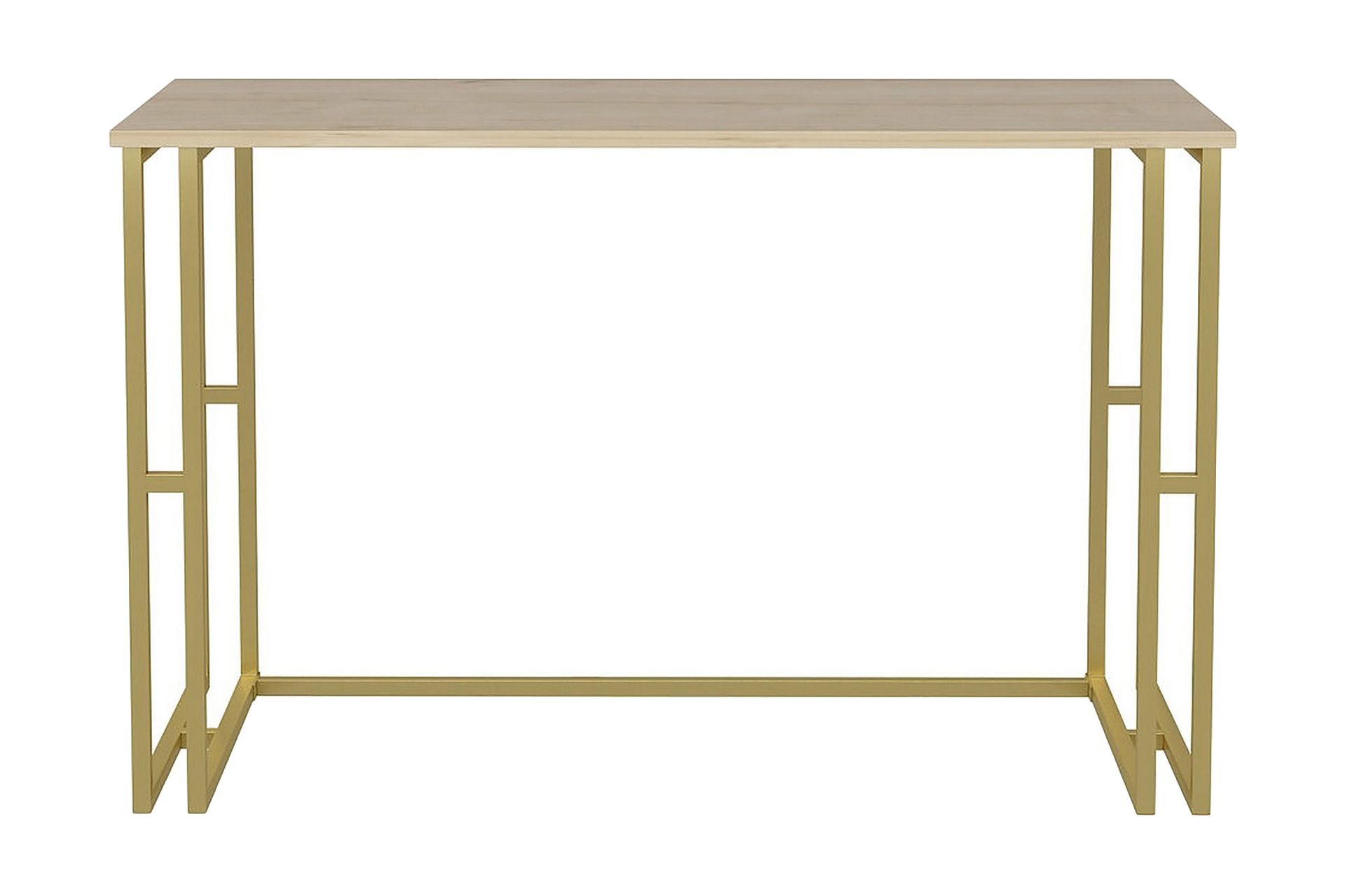 Malem Skrivebord 60x74,8x120 cm - Gull/Brun - Møbler - Bord - Kontorbord - Skrivebord