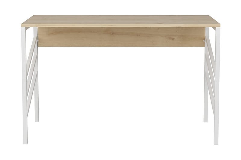 Malem Skrivebord 60x74,8x120 cm - Hvit - Skrivebord
