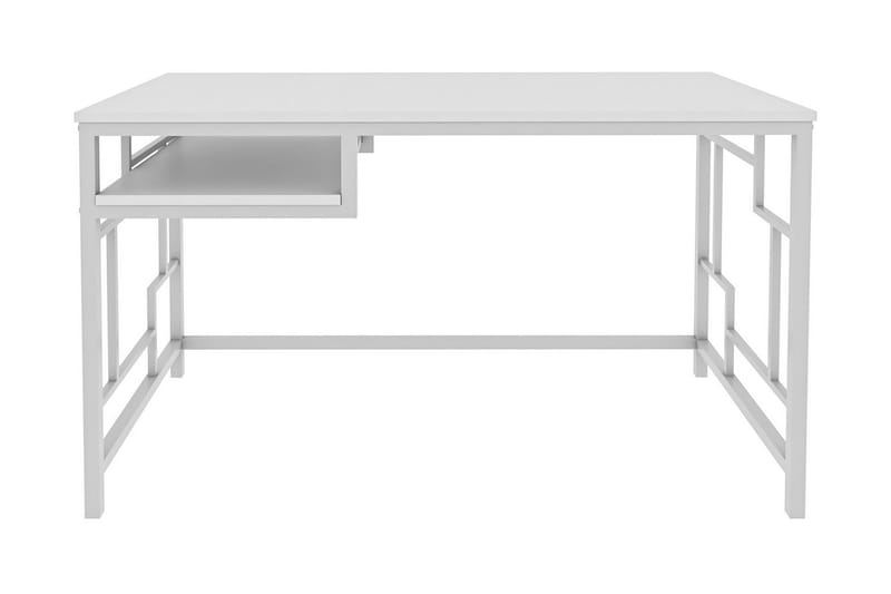 Malem Skrivebord 60x74,8x120 cm - Hvit - Skrivebord