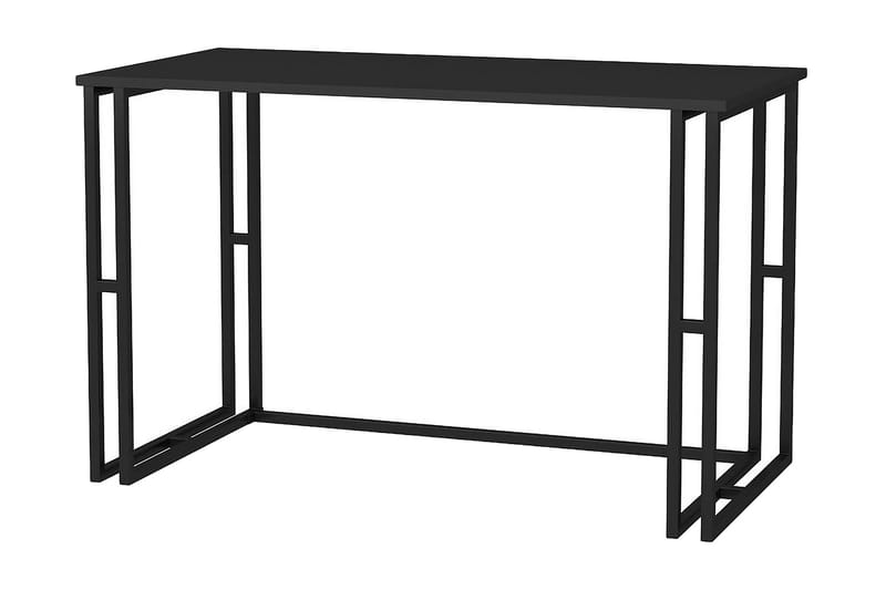 Malem Skrivebord 60x74,8x120 cm - Svart/Antrasitt - Skrivebord