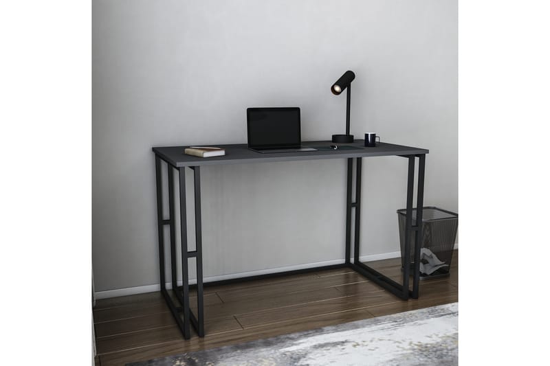 Malem Skrivebord 60x74,8x120 cm - Svart/Antrasitt - Møbler - Bord - Kontorbord - Skrivebord