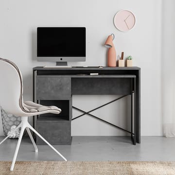 Menora Skrivebord 110 cm - Retro Grey - Møbler - Bord - Kontorbord - Skrivebord - Hjørneskrivebord