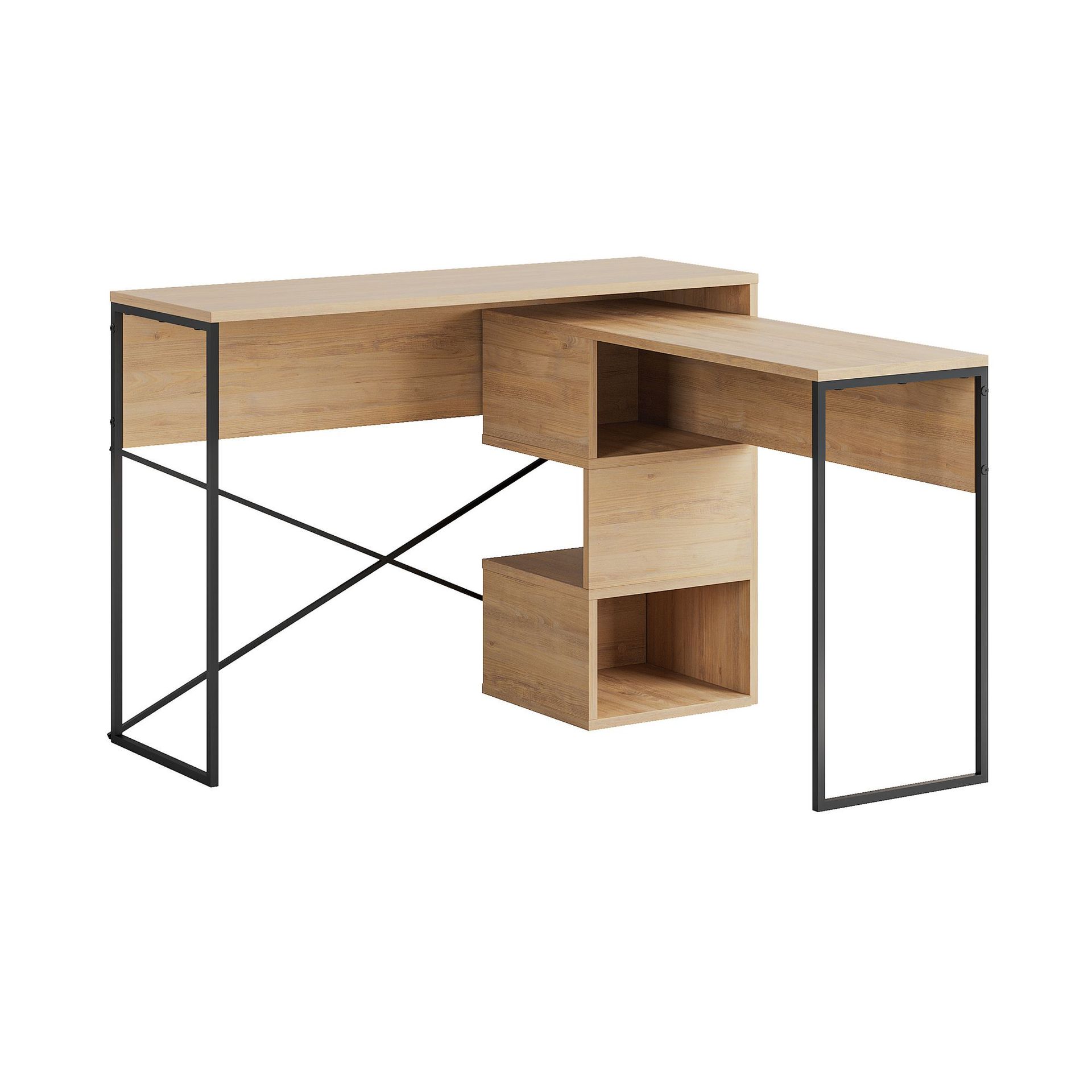 Menora Skrivebord 110 cm - Sapphire Oak