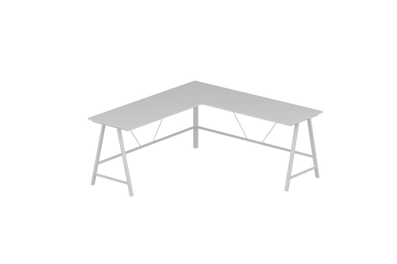 Nagender Skrivebord 180 cm - Hvit - Skrivebord