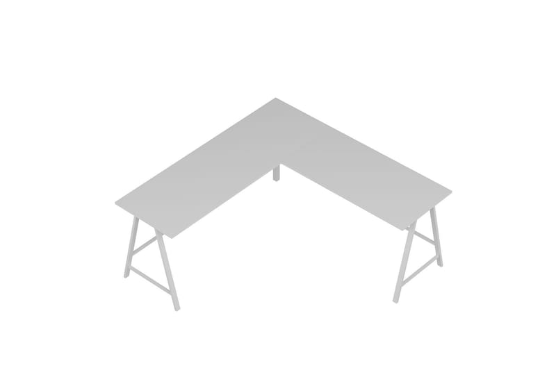 Nagender Skrivebord 180 cm - Hvit - Skrivebord