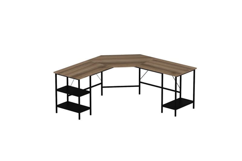 Naina Skrivebord 180 cm - Brun - Møbler - Bord - Kontorbord - Skrivebord