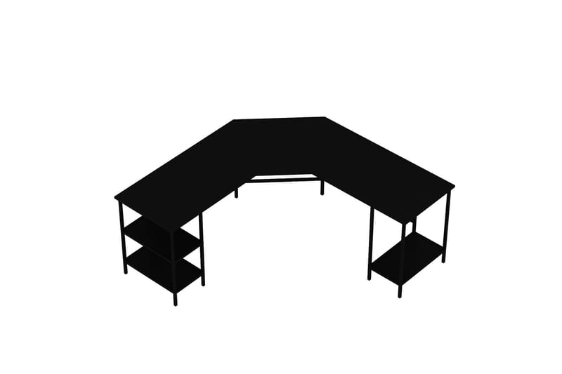 Naina Skrivebord 180 cm - Svart - Møbler - Bord - Kontorbord - Skrivebord