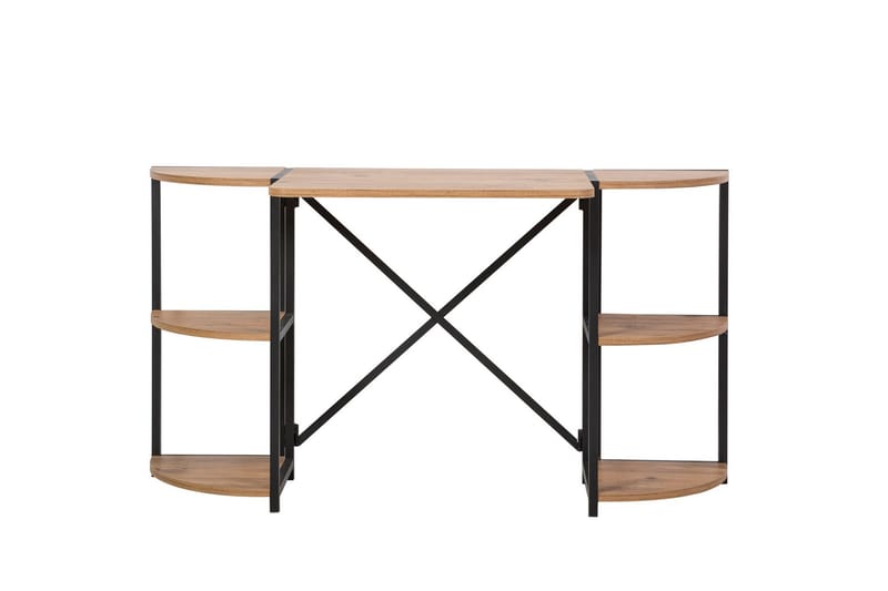Narang Skrivebord 138 cm - Brun/Svart - Møbler - Bord - Kontorbord - Skrivebord