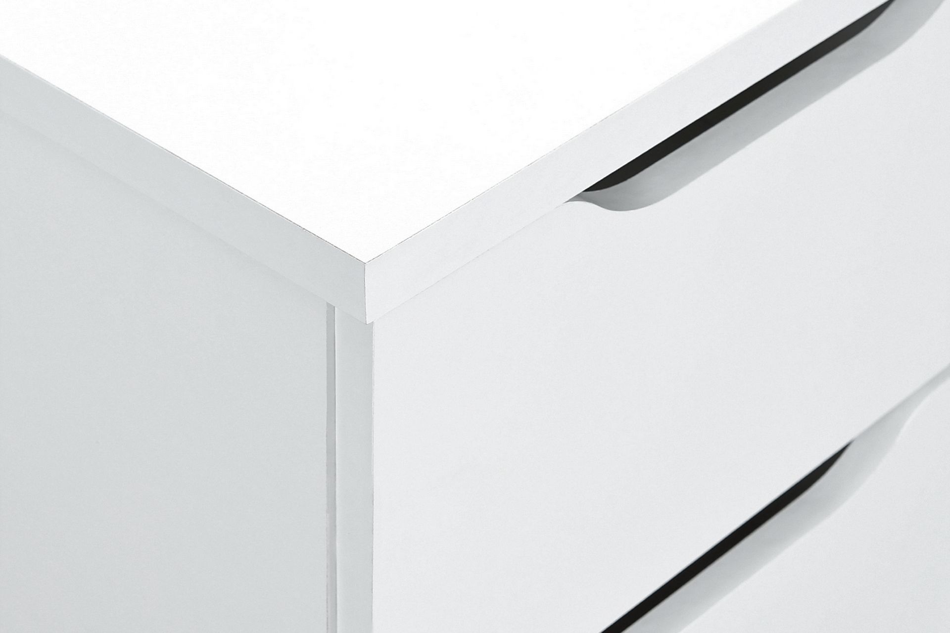 Novalis Skrivebord 115 cm med Oppbevaringsskuff + Skap - Hvit - Møbler - Bord - Kontorbord - Skrivebord