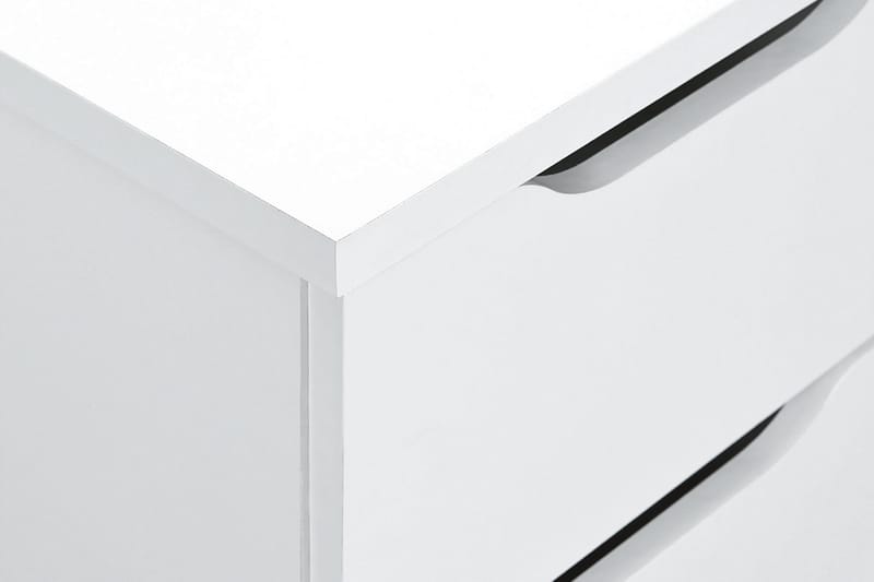 Novalis Skrivebord 115 cm med Oppbevaringsskuff + Skap - Hvit - Møbler - Bord - Kontorbord - Skrivebord