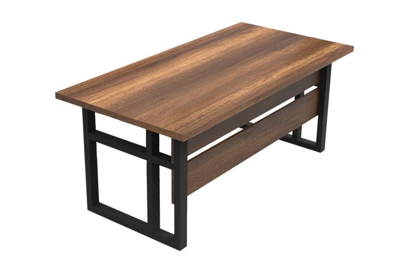 Numandro Skrivebord 180 cm - Teak - Skrivebord