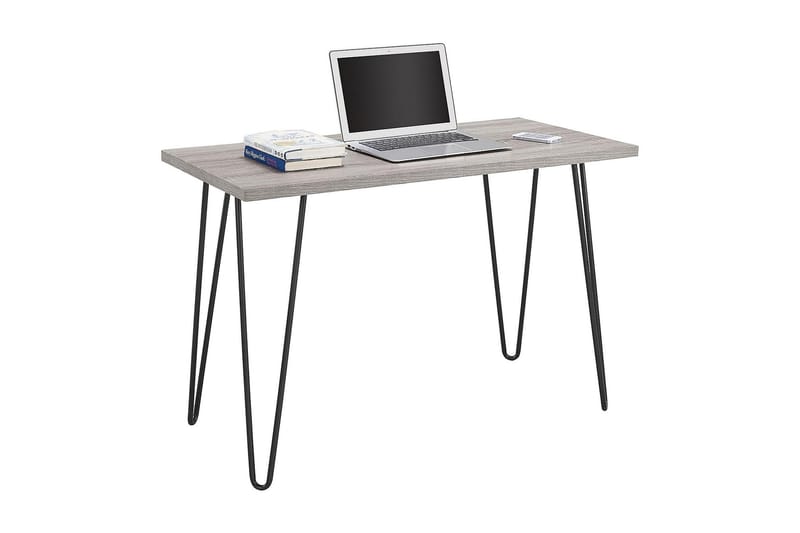Owen Skrivebord 102 cm Grå/Svart - Dorel Home - Møbler - Bord - Kontorbord - Skrivebord