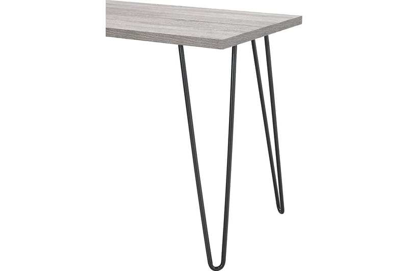 Owen Skrivebord 102 cm Grå/Svart - Dorel Home - Møbler - Bord - Kontorbord - Skrivebord