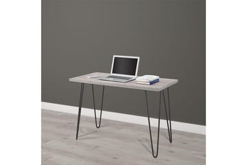 Owen Skrivebord 102 cm Grå/Svart - Dorel Home - Møbler - Bord - Kontorbord - Skrivebord