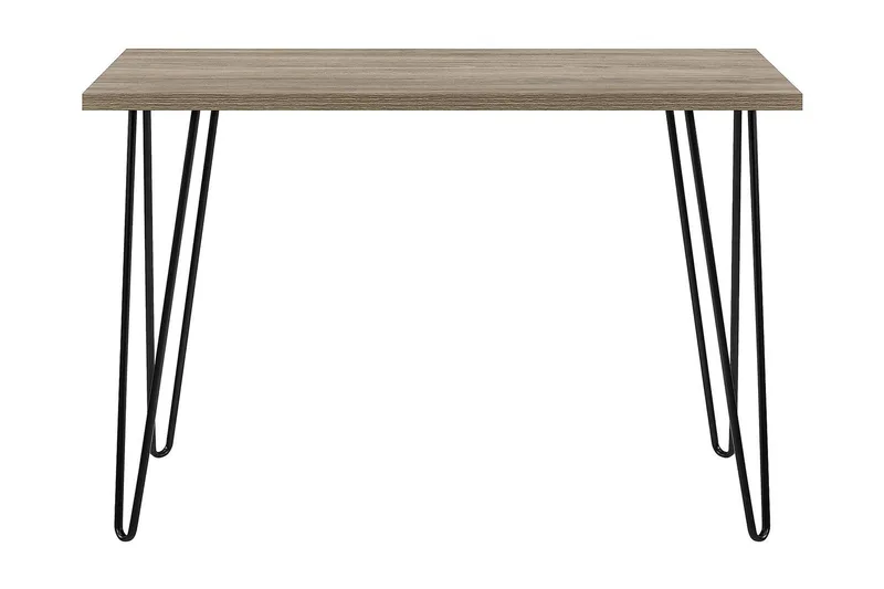 Owen Skrivebord 102 cm Natur/Svart - Dorel Home - Møbler - Bord - Kontorbord - Skrivebord