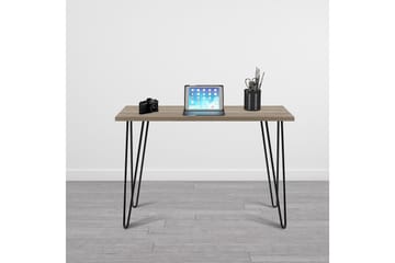 Owen Skrivebord 102 cm Natur/Svart - Dorel Home - Møbler - Bord - Kontorbord - Skrivebord