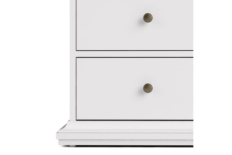 Paris skrivebord 130 cm - Hvit - Møbler - Bord - Kontorbord - Skrivebord