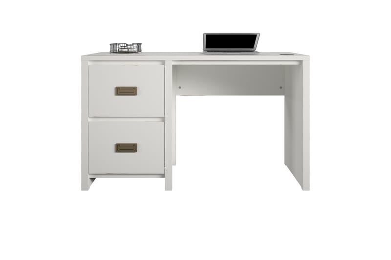 Quincy Skrivebord 120 cm Hvit - Queer Eye - Møbler - Bord - Kontorbord - Skrivebord