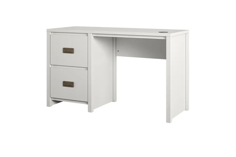 Quincy Skrivebord 120 cm Hvit - Queer Eye - Møbler - Bord - Kontorbord - Skrivebord