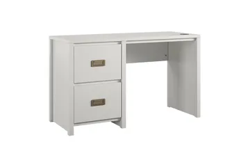 Quincy Skrivebord 120 cm Hvit - Queer Eye - Møbler - Bord - Kontorbord - Skrivebord