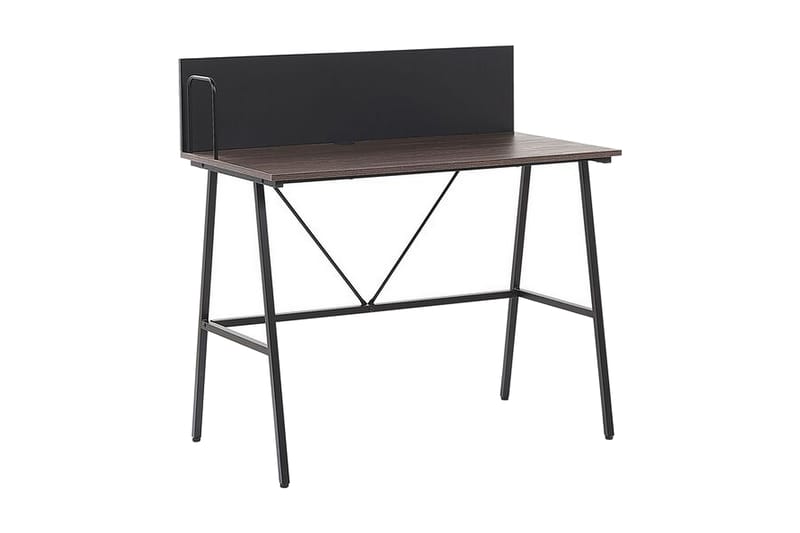 Skillings Skrivebord 100 cm - Mørket Tre/Natur - Skrivebord