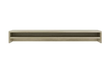 Skjermstativ sonoma eik 100x24x13 cm sponplate - Møbler - Bord - Kontorbord - Skrivebord